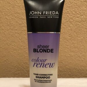 New/Unused John Frieda Sheer Blonde Colour Renew Tone Correcting Shampoo 8.45 oz
